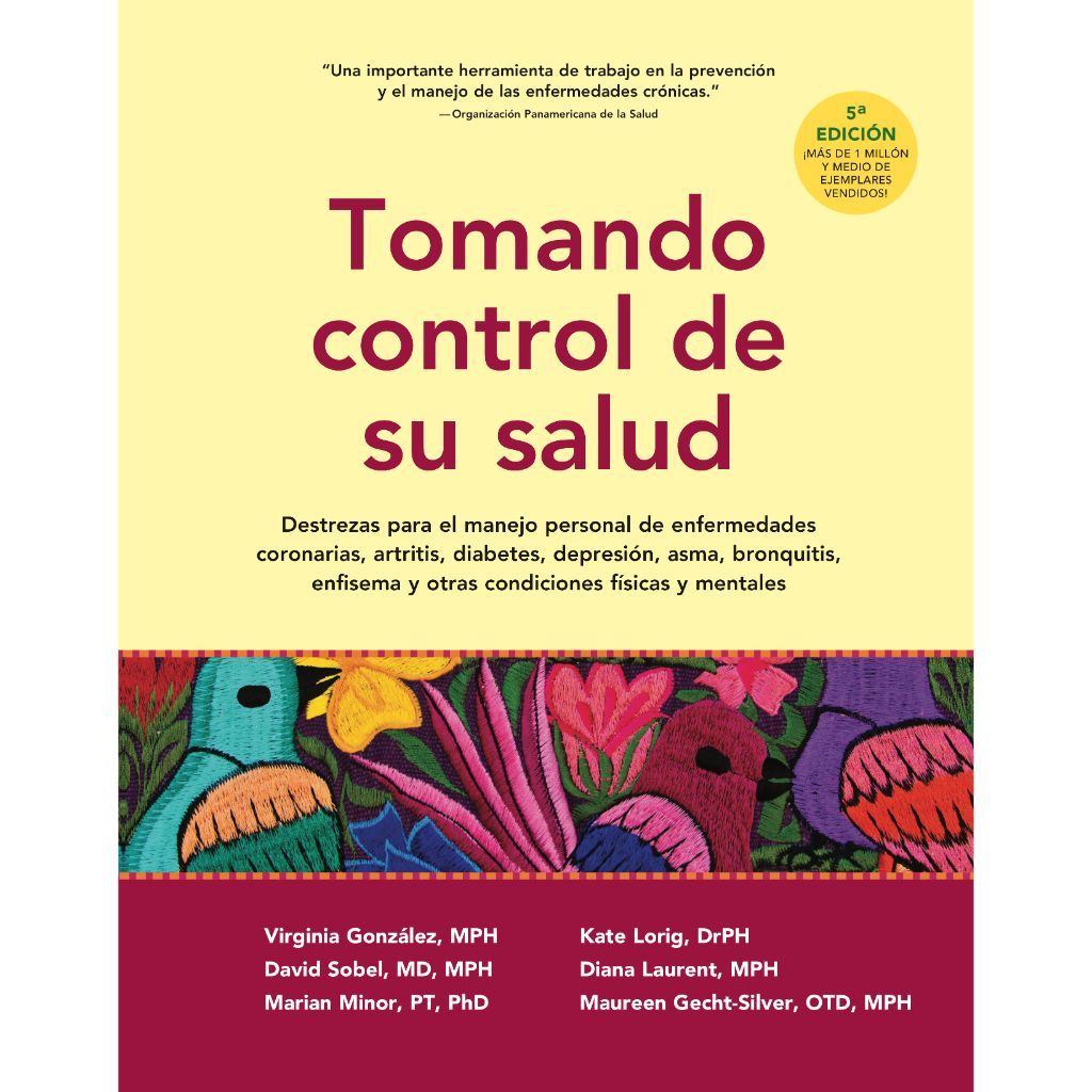 cover of tomando control de su salud fifth edition book